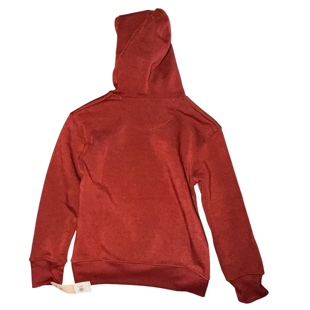 Levi's‎ Kids Red Graphic Logo Pullover Hoodie Sweatshirt 91M208-R9G Size S 8-10Y
